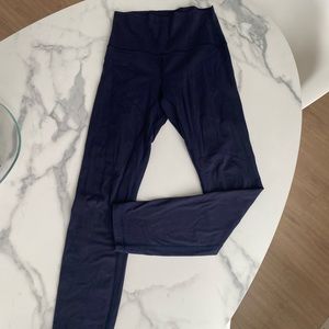 Lulu Align Leggings - Navy Blue Size 4